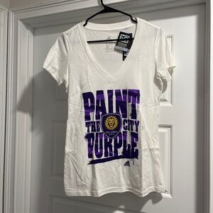 Orlando City Adidas V-Neck